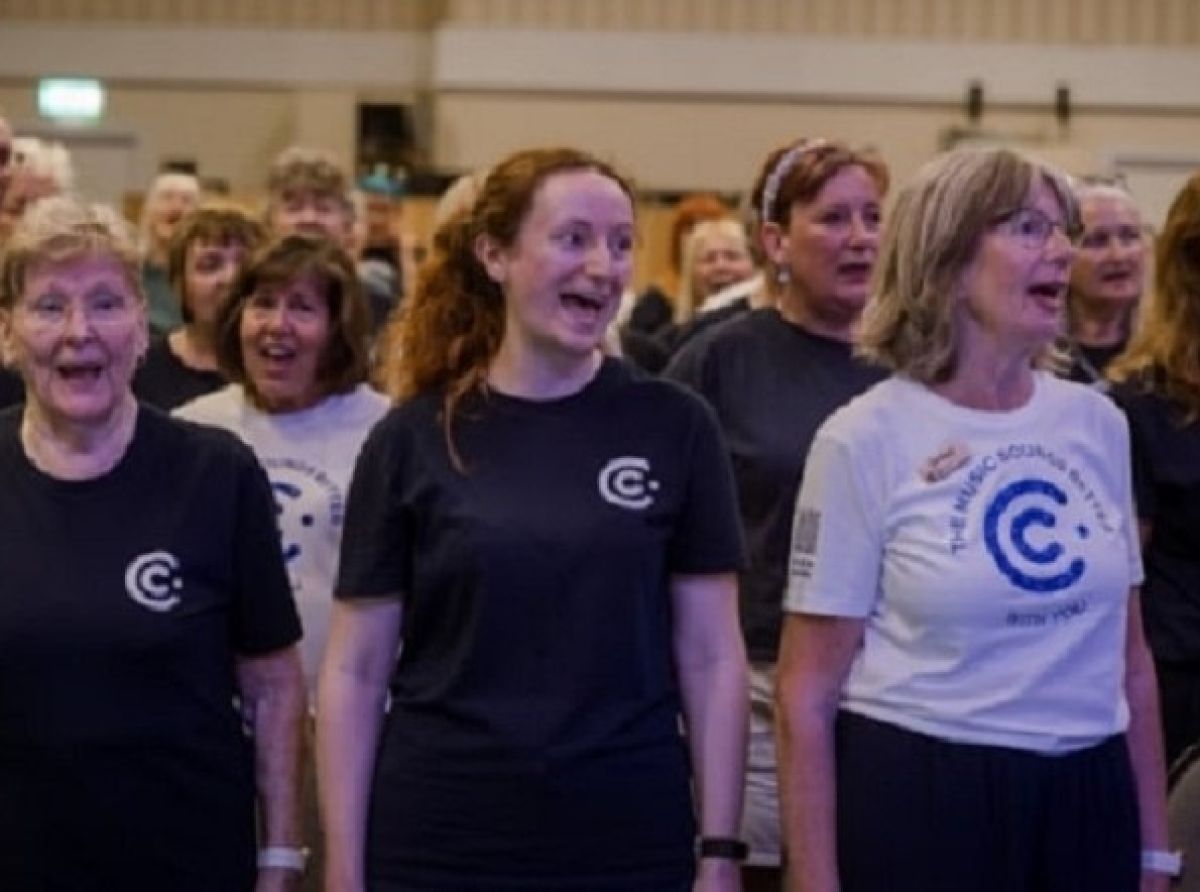 Collaboration and community at choir practice in Muswell Hill